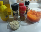 Foto del paso 1 de la receta: Tostada de "pan" de zanahoria