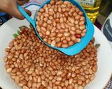 A picture of step 1 of Fried peanuts#easy snacks.
