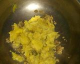 A picture of step 1 of Sweet potato kheer.