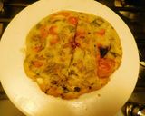 A picture of step 4 of A Healthy veggie rich Uthappam.