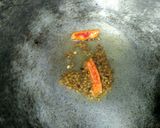 A picture of step 1 of Besan & sweet melon curry.