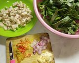 Foto langkah ke 2 dari resep Tumis Kangkung Tempe.
