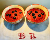 Foto del paso 3 de la receta: Mousse helada de arándanos