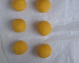 A picture of step 3 of Stuffed Mango laddoo.