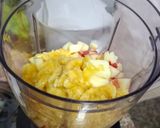 Foto del paso 2 de la receta: Budin saludable de avena y frutas sin harina y sin azúcar