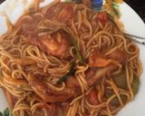 Foto del paso 4 de la receta: Espaguetis guisado con pollo