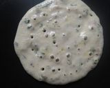 A picture of step 3 of Onion Adai Dosa.