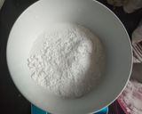 A picture of step 2 of Kue Talam Ubi Kuning aka Sweet Potato Cake.