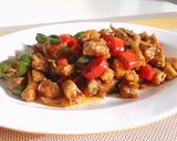A picture of step 7 of Sautéed Tempe Mixed With Anchovies.