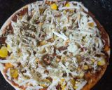 कॉर्न पिज़्ज़ा (corn pizza recipe in Hindi) रेसिपी चरण 3 फोटो