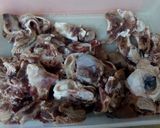 A picture of step 1 of Siri (Goat Head Stew).