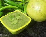 A picture of step 3 of Amrood guava chutney.