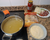 Foto del paso 1 de la receta: Arroz con mix de mariscos