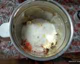 A picture of step 1 of CARROT CAKE RECIPE.