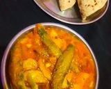 करेला मसाला ग्रेवी (Karela masala gravy recipe in hindi) रेसिपी चरण 7 फोटो