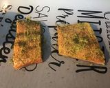 Une image de l'étape 3 de Pavés de saumon marinés et aneth à la plancha.