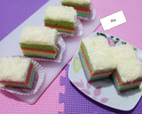 Foto langkah ke 4 dari resep Resep Rainbow Cake Ekonomis.