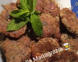 Foto del passaggio 7 della ricetta Polpette di melanzane km zero filanti alla Pugliesefilanti👩‍🍳🏡🦁❤️
