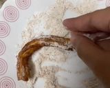 A picture of step 5 of Churros with hot chocolate.