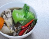 Hình bước làm 6 của món Lẩu gà ớt hiểm