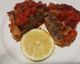 Une image de l'étape 8 de Chou farci a la viande hachée au four 🍋.
