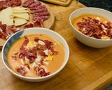 A picture of step 5 of Grandma’s Spanish Salmorejo.