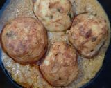 A picture of step 8 of Malai kofta Curry.