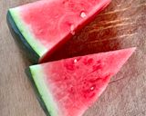 Une image de l'étape 1 de Gaspacho tomates / pastèque / basilic 🌿 🍅🍉.