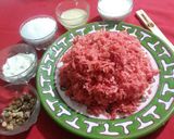 A picture of step 1 of Gajar ka halwa.