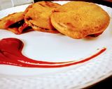 A picture of step 6 of Baingan pakode.