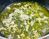 A picture of step 6 of Palak Paneer.