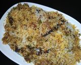 A picture of step 13 of Hyderabadi Biryani.