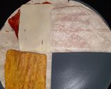 Φωτογραφία βήματος 4 της συνταγής Tortilla wraps ή Τορτίγιας σάντουιτς + 3 έξτρα ιδέες