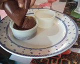 Foto del paso 5 de la receta: Mousse de chocolate con glaseado espejo 🧁