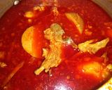 A picture of step 9 of Odia style mutton curry.
