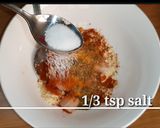 A picture of step 2 of Potato chicken Laccha pakoda Recipe.