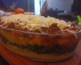 Foto del paso 5 de la receta: Polenta rellena de espinaca con bolognesa