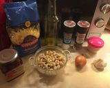 A picture of step 1 of Vegan Alfredo.