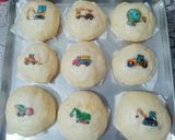 Foto langkah ke 7 dari resep Bakpao Menul Karakter Lucu.