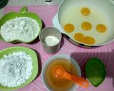 Foto langkah ke 1 dari resep Sponge Cake Jepang Lemon Madu No SP/BP aka Kasutera Ci Tintin R.