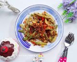Foto langkah ke 7 dari resep Buncis Cabe Garam Ala Restoran.