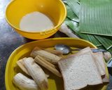 Foto langkah ke 2 dari resep Nagasari Roti Tawar by Mama Jihan.