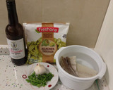 Foto del paso 1 de la receta: Bacalao al pil-pil y alcachofas salteadas al ajillo