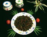 A picture of step 9 of Masala Bhindi.