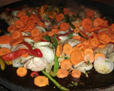 Foto del paso 8 de la receta: Pollo al disco 🍗🥕🥔