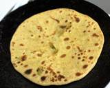 Stuffed Green Papaya Paratha recipe step 8 photo