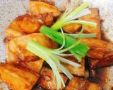 Hình bước làm 1 của món Sa kê kho tàu hủ