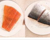 Hình bước làm 1 của món Cá Hồi Sốt Teriyaki 👩🍳
