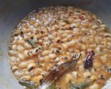 A picture of step 4 of Lobia Curry.