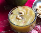 A picture of step 1 of Sweet & Sour Mango Sheera.